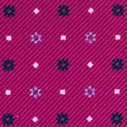 PORTACARTE PIEGHEVOLE IN SETA PELLE FUCSIA 10 scomparti
