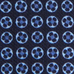 PORTACARTE PIEGHEVOLE IN SETA PELLE BLU SCURO 10 scomparti