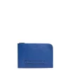 PORTADOCUMENTI BLUETTE In pelle con cinturino