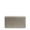 PORTAFOGLIO GRANDE GRIGIO PIOMBO In pelle liscia