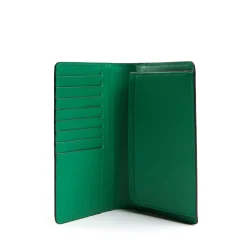 PORTAFOGLIO GRANDE VERDE In pelle liscia