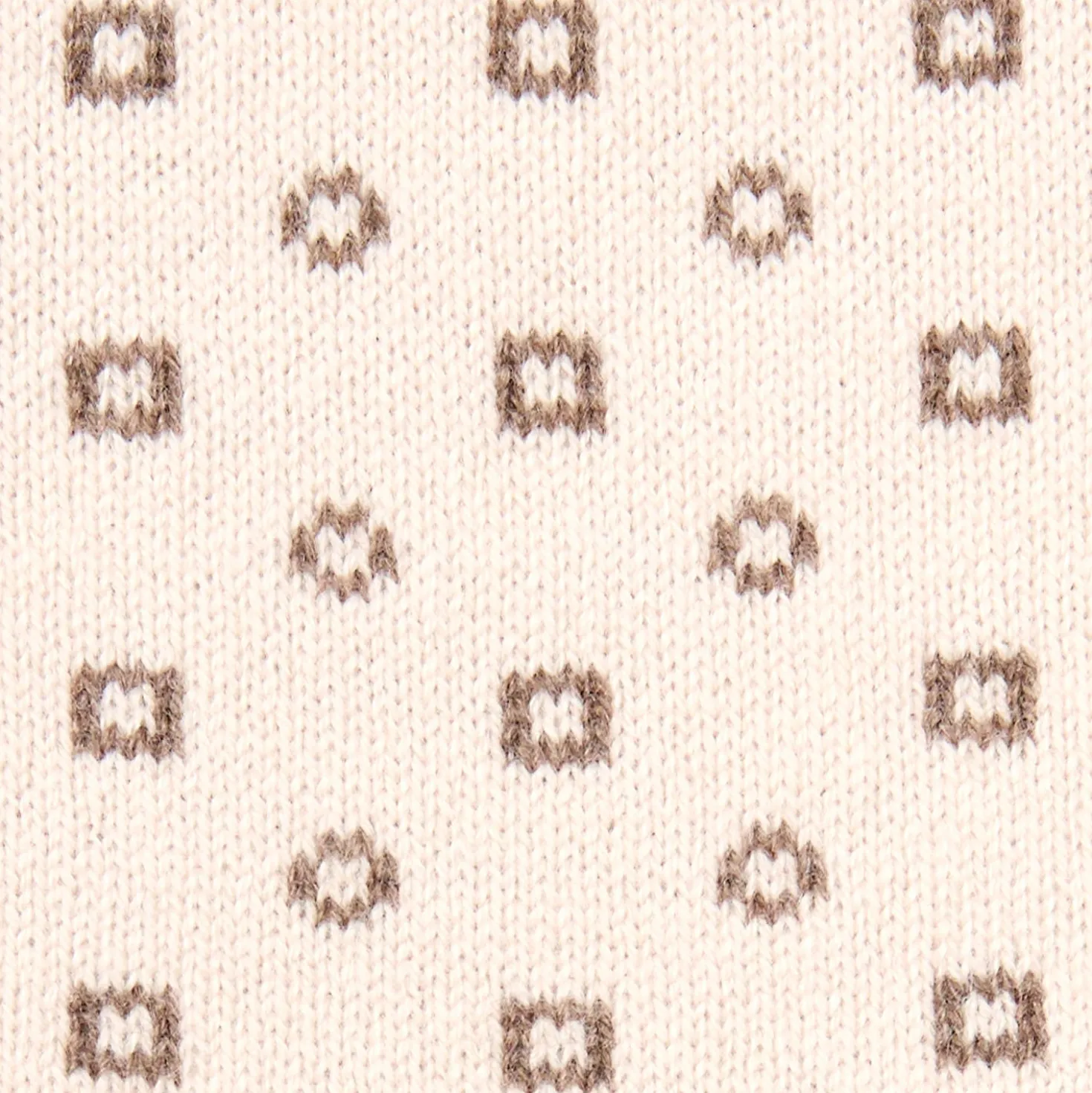 SCALDACOLLO BEIGE MICROFANTASIA In cashmere