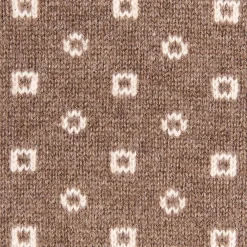 SCALDACOLLO BEIGE MICROFANTASIA In cashmere