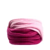 SCALDACOLLO FUCSIA E ROSA CHIARO DOPPIO INTRECCIO In cashmere