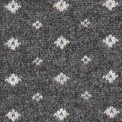 SCALDACOLLO GRIGIO SCURO MICROFANTASIA In cashmere
