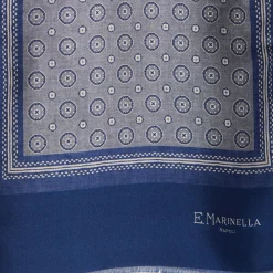 SCIARPA TUBOLARE GRIGIO CHIARO IN SETA TWILL Classic daisy