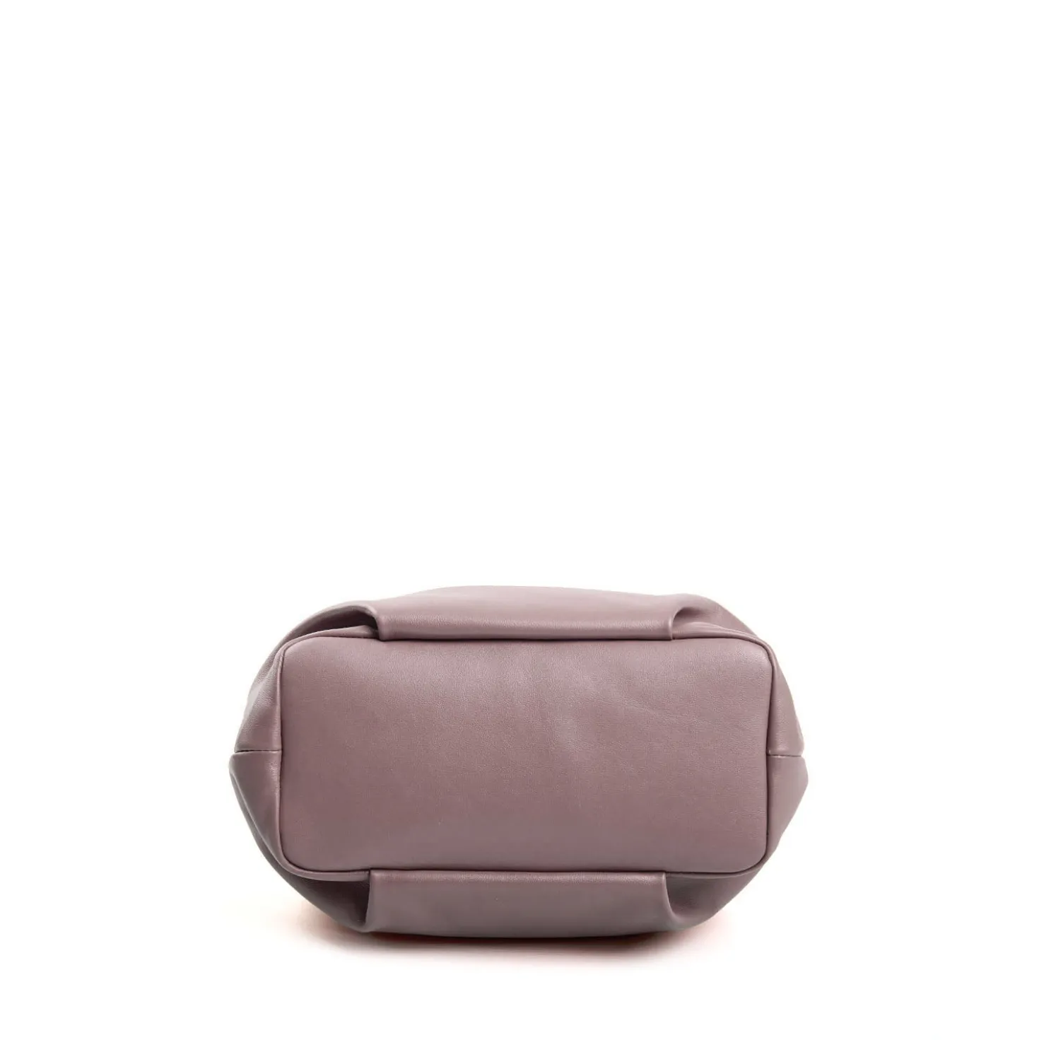 SOFT MINI BAG ROSA In pelle liscia