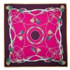 STOLA BORDEAUX 115 IN LANA, SETA E CASHMERE Nappine e chiavi