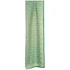 STOLA IN VOILE DI COTONE E SETA VERDE Fiore monogram 100