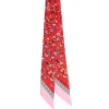 TWILLY IN SETA ROSSO Garden flower