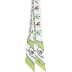 TWILLY IN SETA VERDE CHIARO Lucky elephant